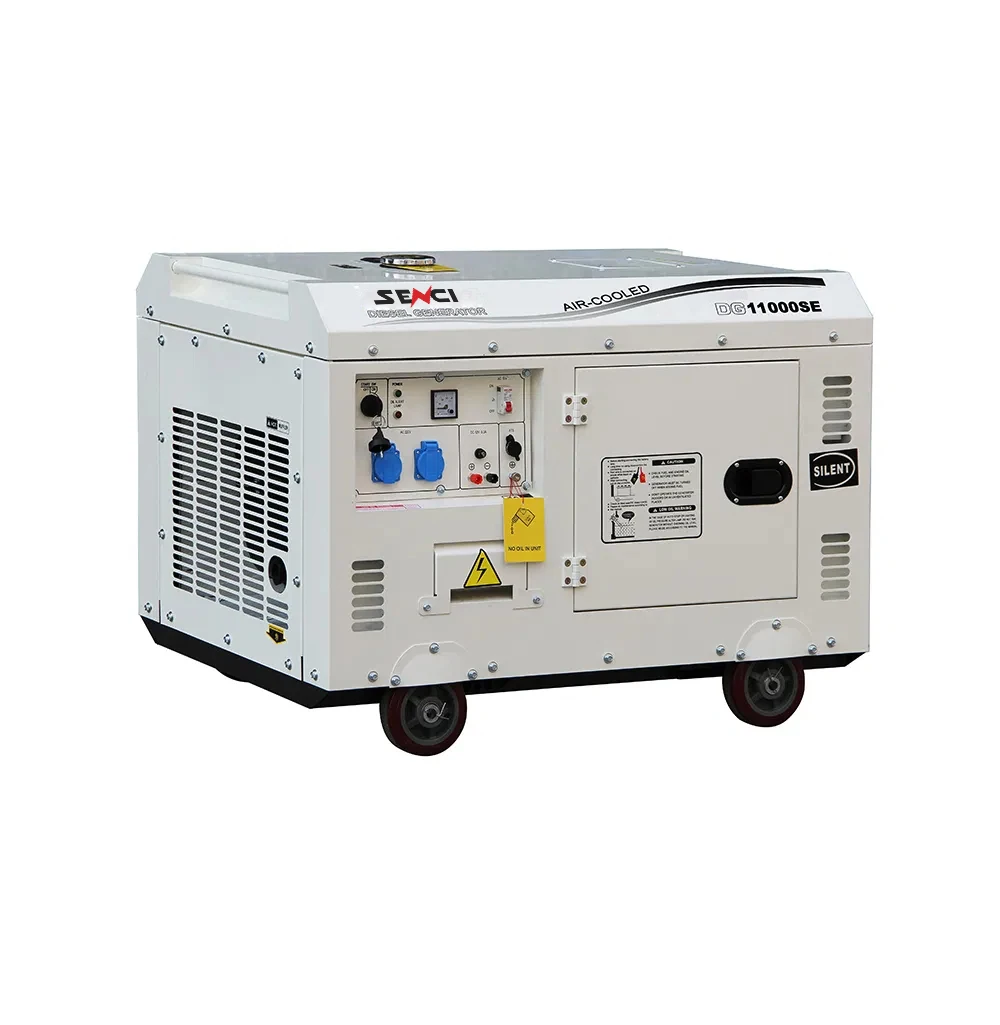 Senci Silent Diesel Generator Alternator 10kw Soundproof Inverter Generator 8kva 10kva 15kva dynamo Generator Diesel Set