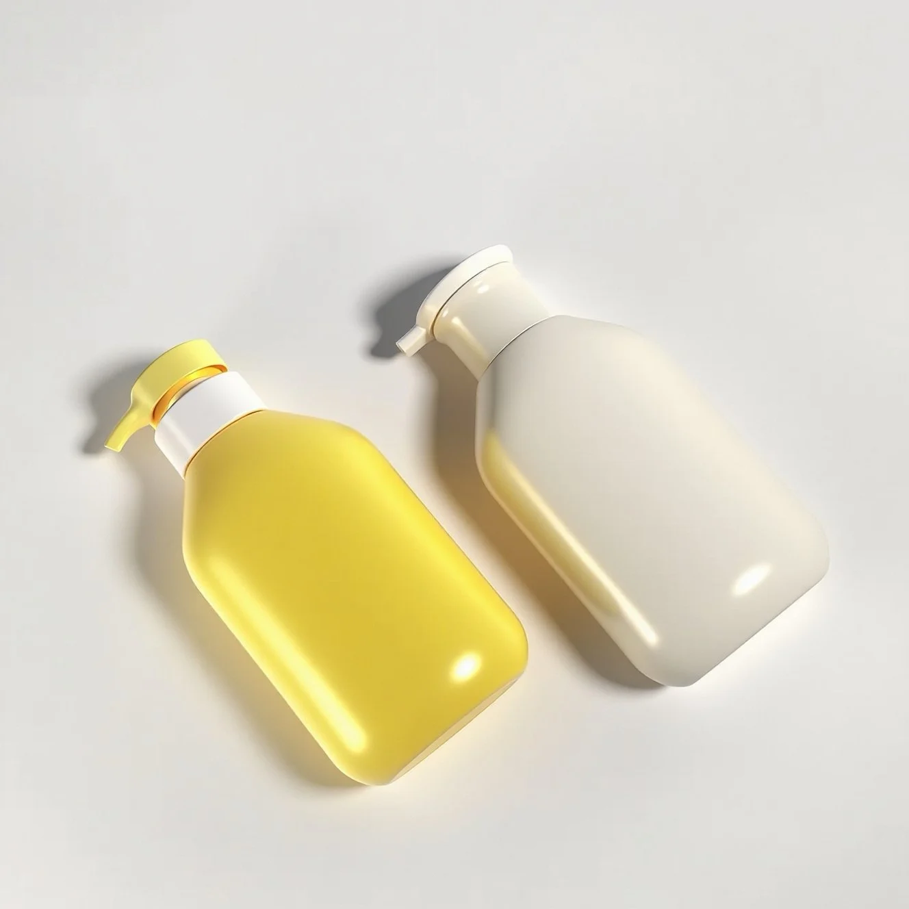 Wholesale 300ml 500ml 600ml 750ml Customized Hdpe Bottle Plastic Shampoo Bottle for Hair Conditioner