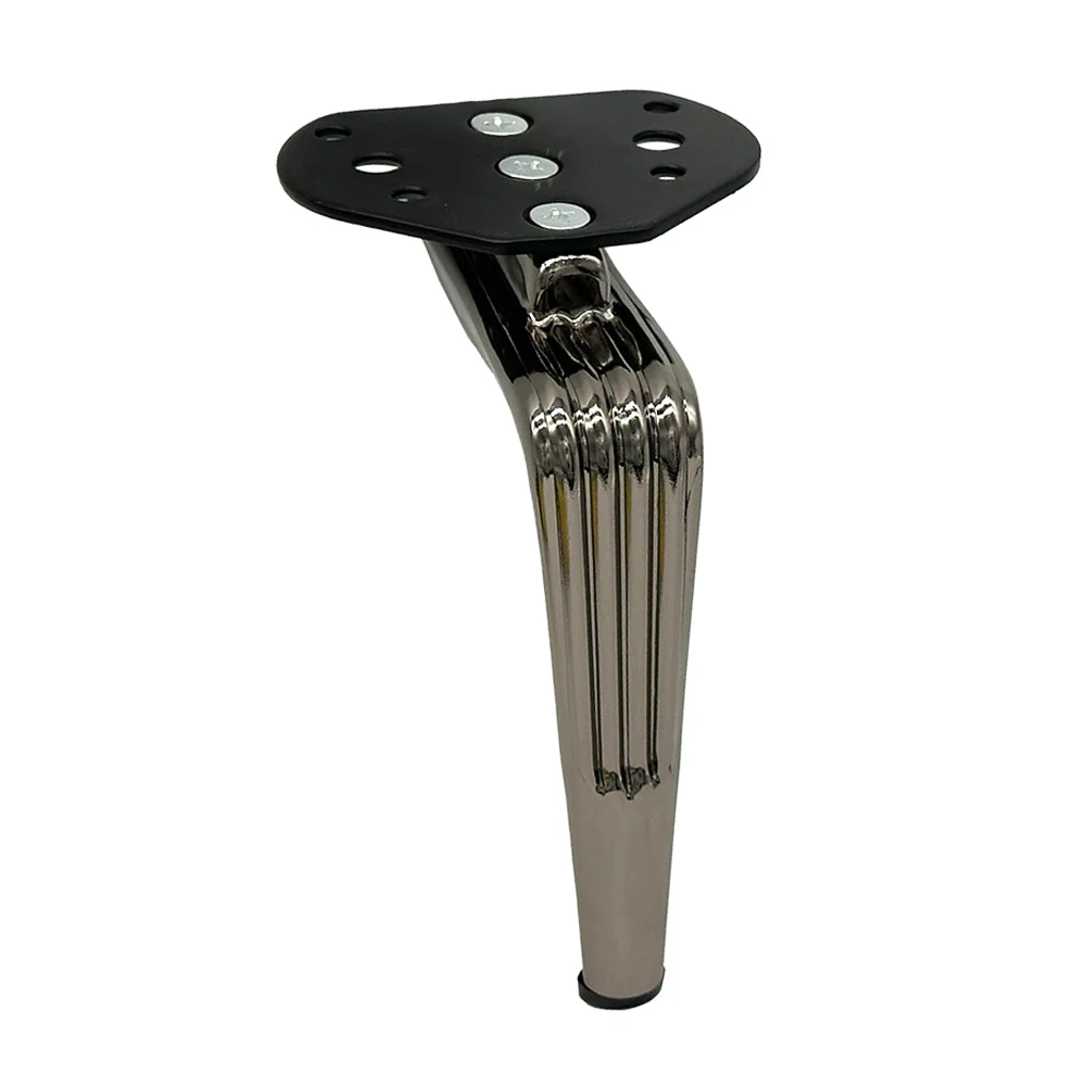 Оптовая продажа с завода Pinlong, хромированные железные ножки для кровати, кушетки, ножки для телевизора, кабинета, ножки для дивана