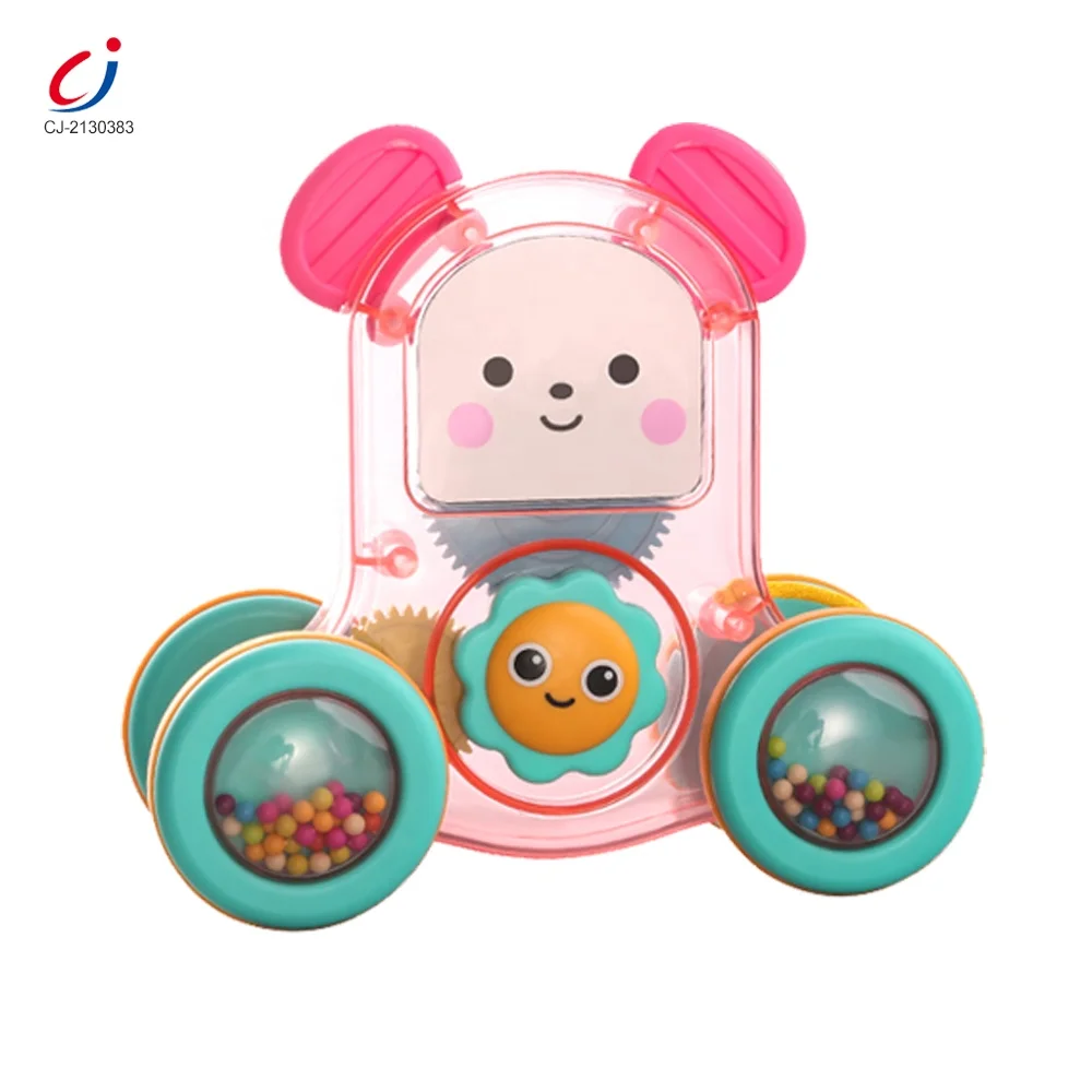 Brinquedos educativos criativos crianças, arrastar carro, animal,  brinquedo, roda, puxar na linha, animal, carro, brinquedos