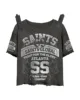 T-shirts-3กราฟิกสีดำที่กำหนดเอง