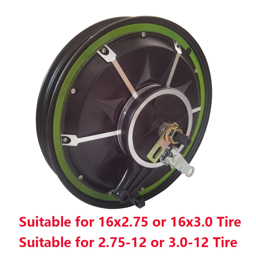 electric wheel hub for bicycle 1000W Brushless Motor Rear 20
