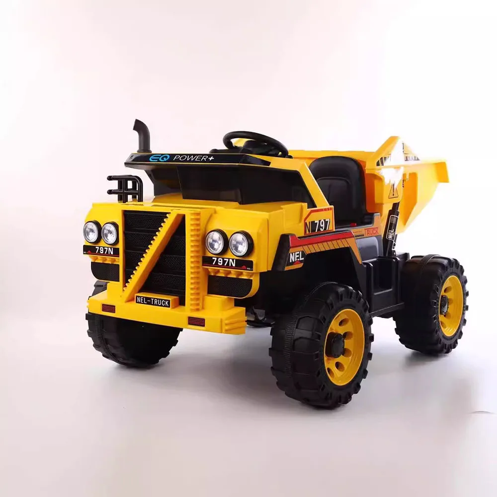 Full Scale Cool Trendy Style Children's Battery Powered Ride-On Electric Four Wheel Dual Drive off Road Vehicle Toy Car