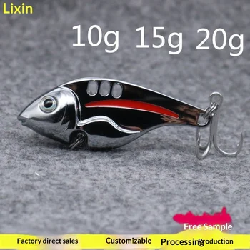 Espressif Lure Dolphin VIB Zinc Alloy Full-Water-Column Bass Bait with Hooks – Hooks – view 5