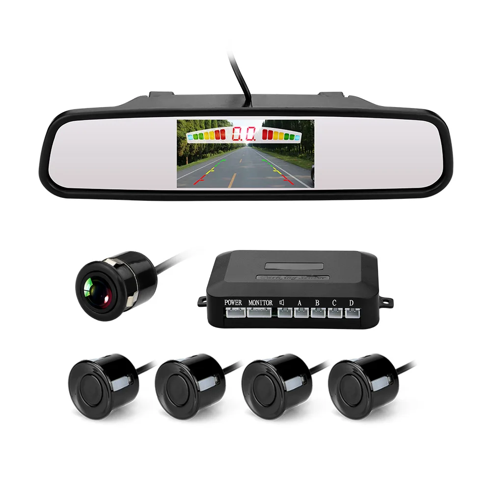 Wholesale Espejo Retrovisor Con Camara Car Reversing Aid Reverse Video Sensor Ce Auto Parktronic Radar Monitor From m.alibaba.com