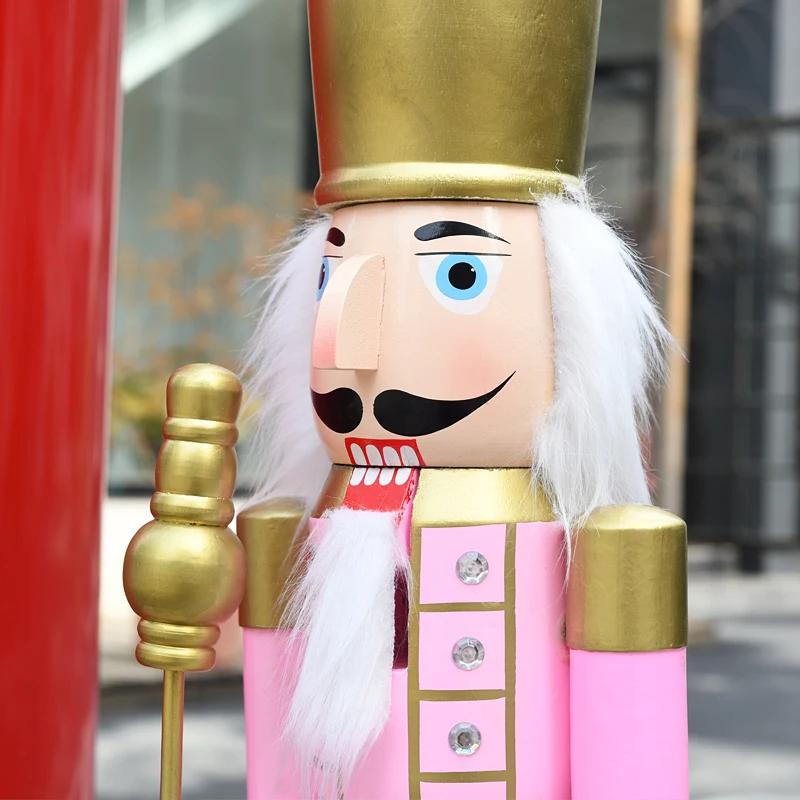 LULU Deer Christmas Nutcracker Ornament ,12inch King