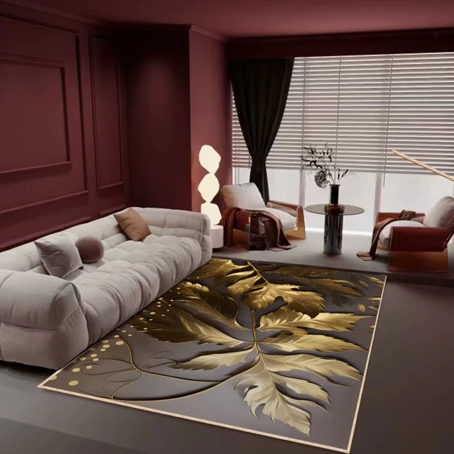 Crystal Velvet Area Rug 3D Pattern Polyester Area Rug Mat for Living Dining Dorm Room Bedroom Home Decorative