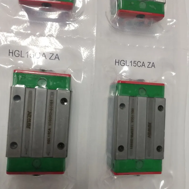 Original HIWIN Linear Guide Block HG15 HGR15 Rail 1000mm HGL15CA