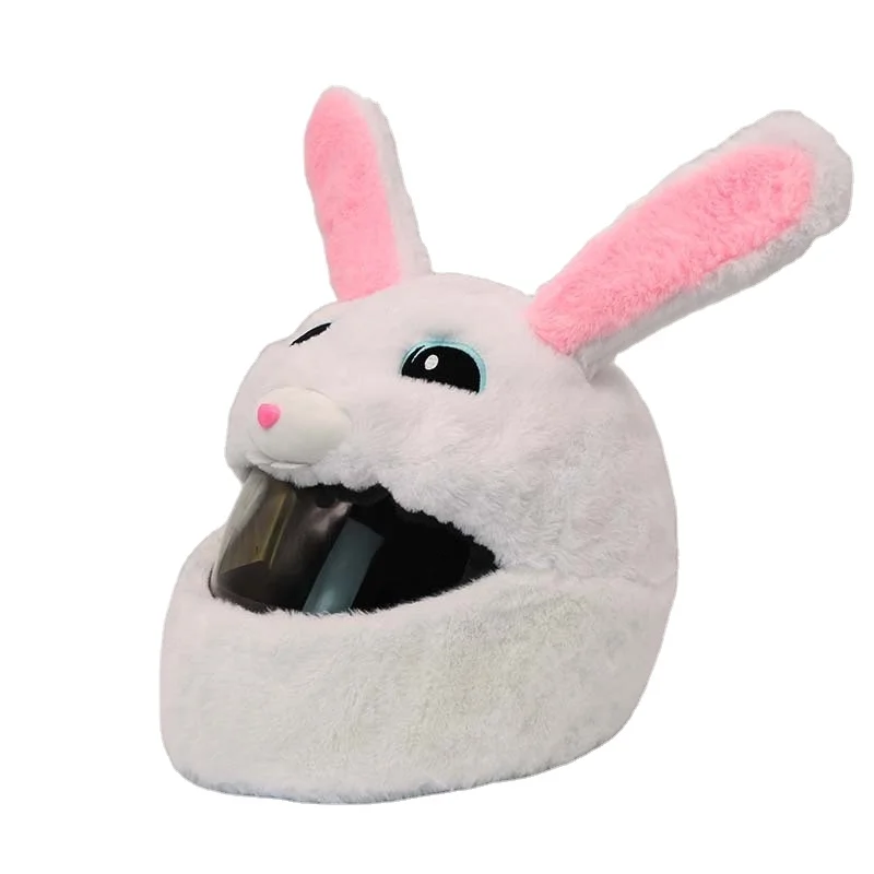 bike helmet punk bunny Kiddimoto Pink Kids Cycling/Skateboarding Minibikers Cycles Look best with dark visors. MEOSROCK Cute Plush Animal Motorcycle