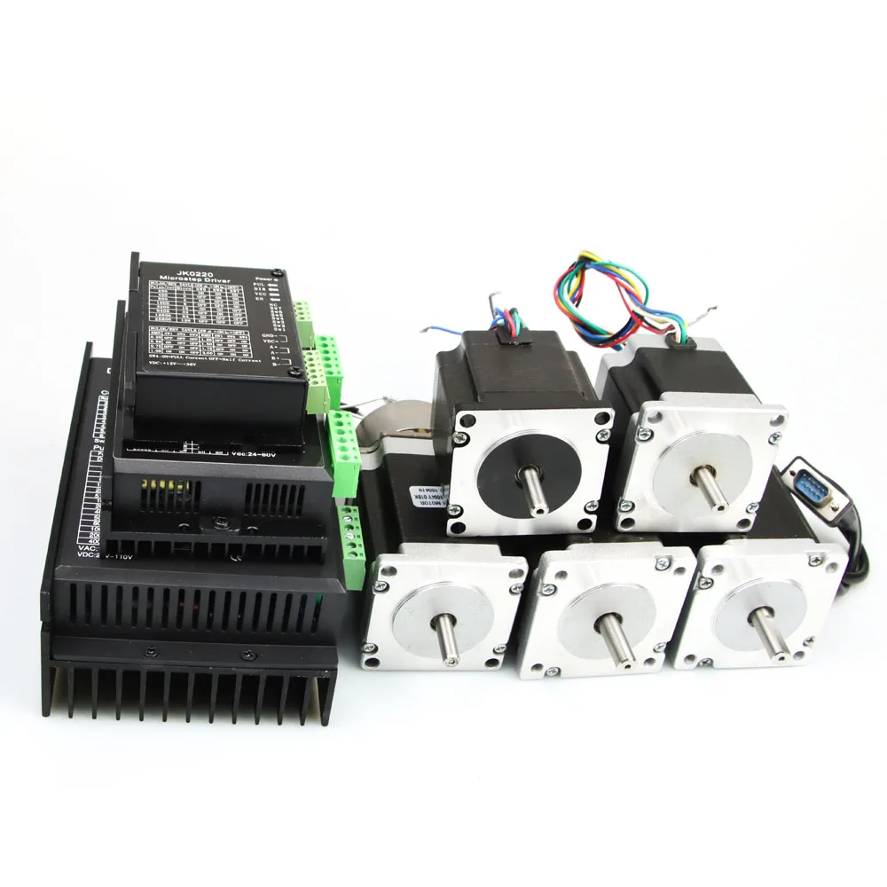 57HS IP67 Stepper Motor 3axis Nema 23 - JKONGMOTOR SY57STH76-2006A