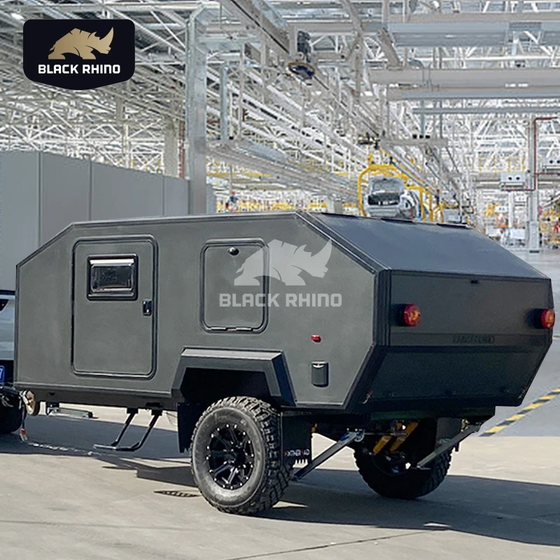 4 Stück RV Nivellier-Unterlagen Schwarz - Stützplatten Für Wohnmobile & Anhänger