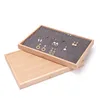 Earrings tray/dark gray flannel