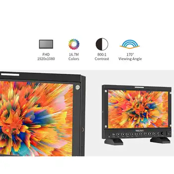 SEETEC P133 PRO 13.3 Inch 1000nit Portable Broadcast Monitor High Bright Full HD Broadcast Studio LCD Monitor detail image