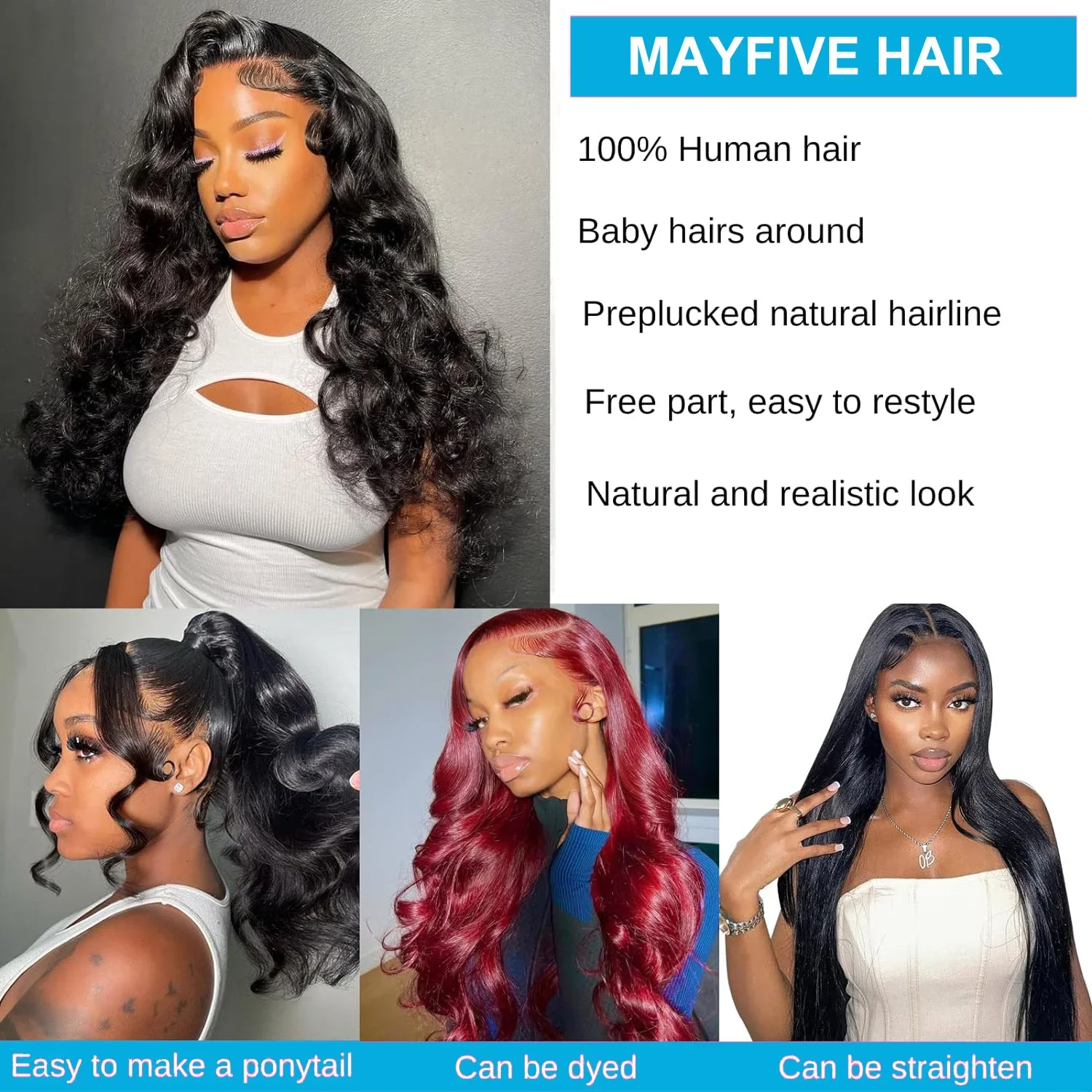 Transparente Hd Lace Front Perücke Aus Echthaar Brasilianisch Remy_voghion.com