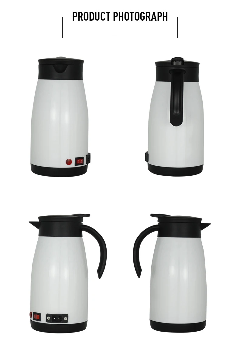 12v24v Universal Portable Mini Electric Kettles Hot Water Pot Car