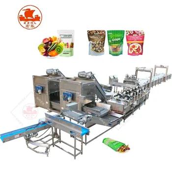 Apple Crisps Making Machinery Yam Plantain Fruit Chips Production Line Processing Machines For Apple Slice