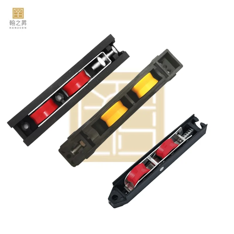 Modern Aluminum Sliding Window Roller with Plastic Housing and Nylon Material in 1 mm 2 mm 3 mm Thickness