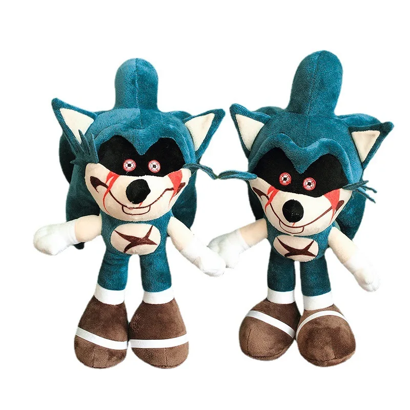 New Cartoon Plush Doll Sonic The Hedgehog Exe Game Spirit Game