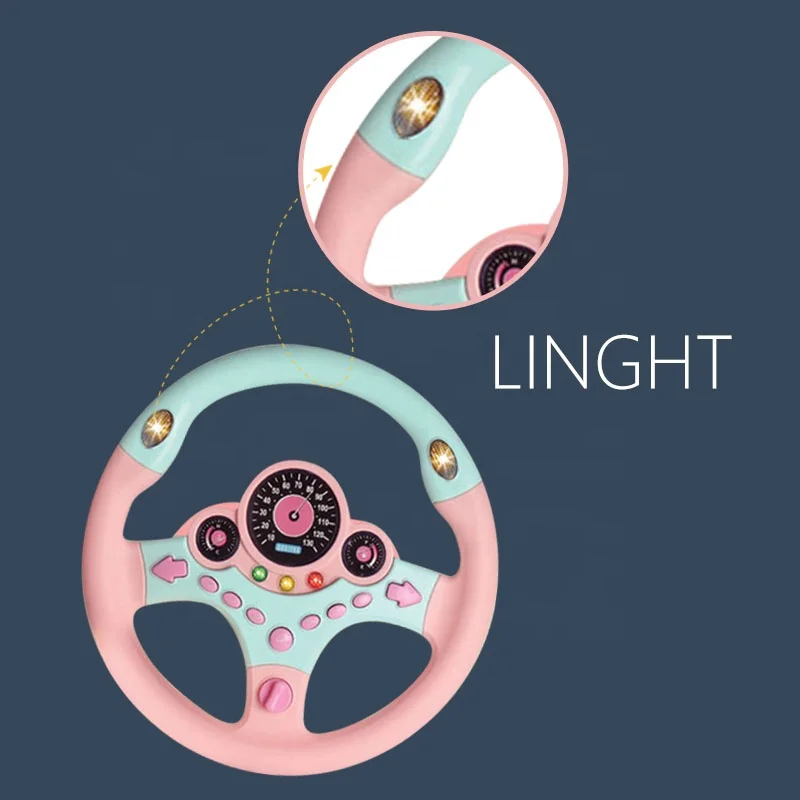 Samtoycn Electronic Lighting Musical Children's Control Car