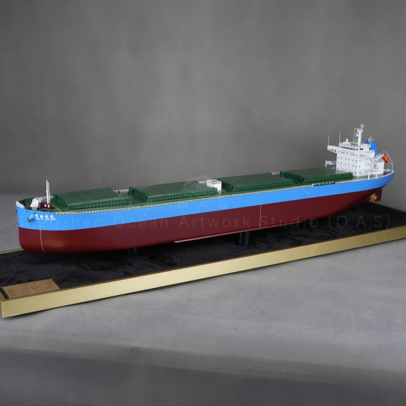 【LA】O.A.S Фабрика за модели на бродови – Прилагодлив модел на товарен брод YOUYI со должина 120 см, за подарок поврзан со бродската индустрија