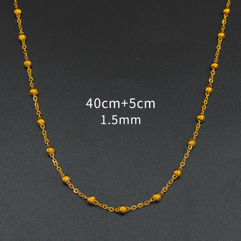 Non Tarnish Wholesale Fashion Jewelry Gold Plated Stainless Steel