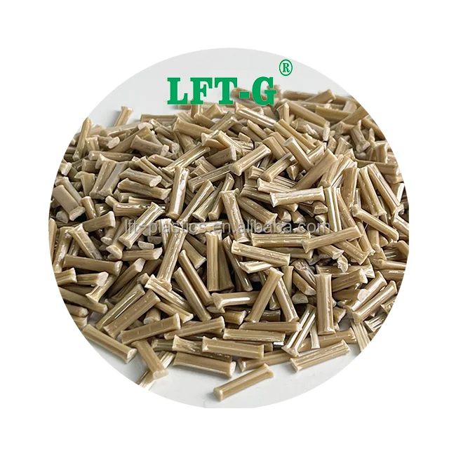PPS Long glass fiber reinforced thermoplastic granules sample available natural color