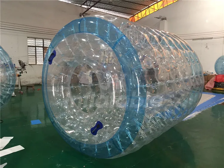 
 Забавный Синий воздушный надувной Водяной Шар из ТПУ надувной водный ролик  