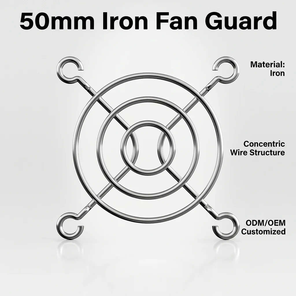 Iron Fan, 50mm - detail 8