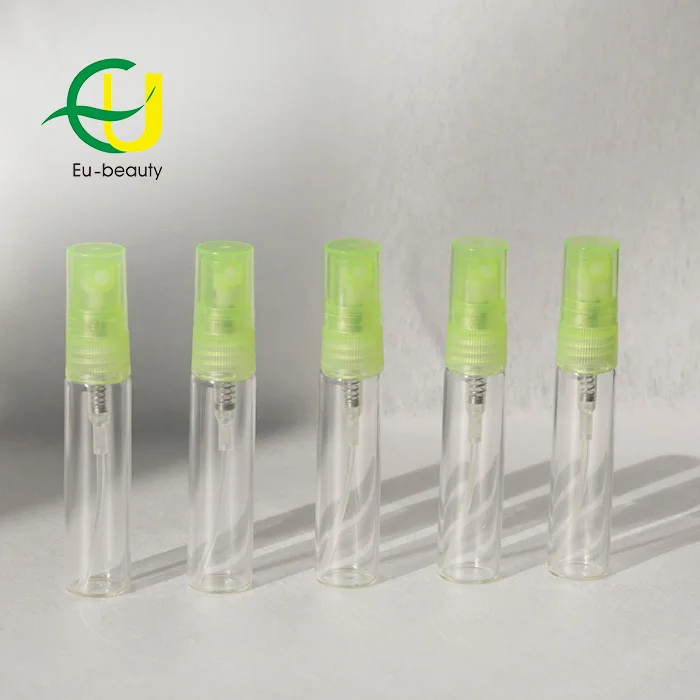 Design 5ml clear Perfume Bottles Sample Glass Spray Bottle Perfume Tester