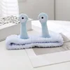 2#Sky blue snail hair band