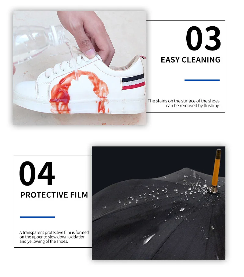 Nano Coating Tent Stain Protector Sneaker Repellant Hydrophobic Fabric Shoes Waterproof Spray