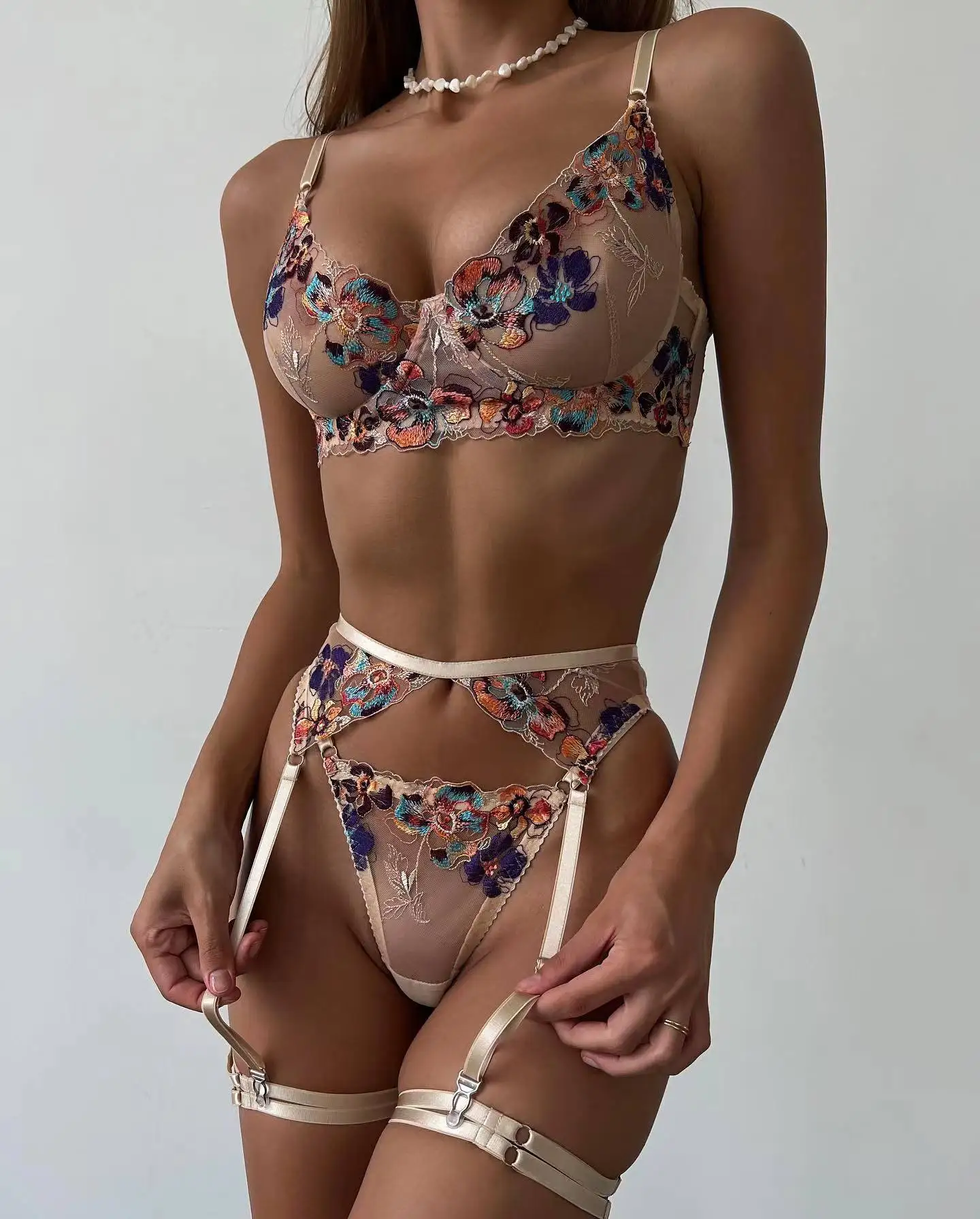teens in sexy lingerie Young girl in a sexy lingerie Stock Photo main image 0