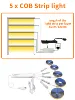 5 X bande lumineuse COB