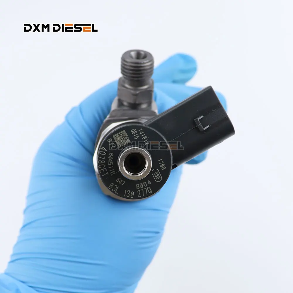 DXM genuine new Diesel engine common rail fuel injector nozzle 0445110369 0445110469 0445110647 in stock factory