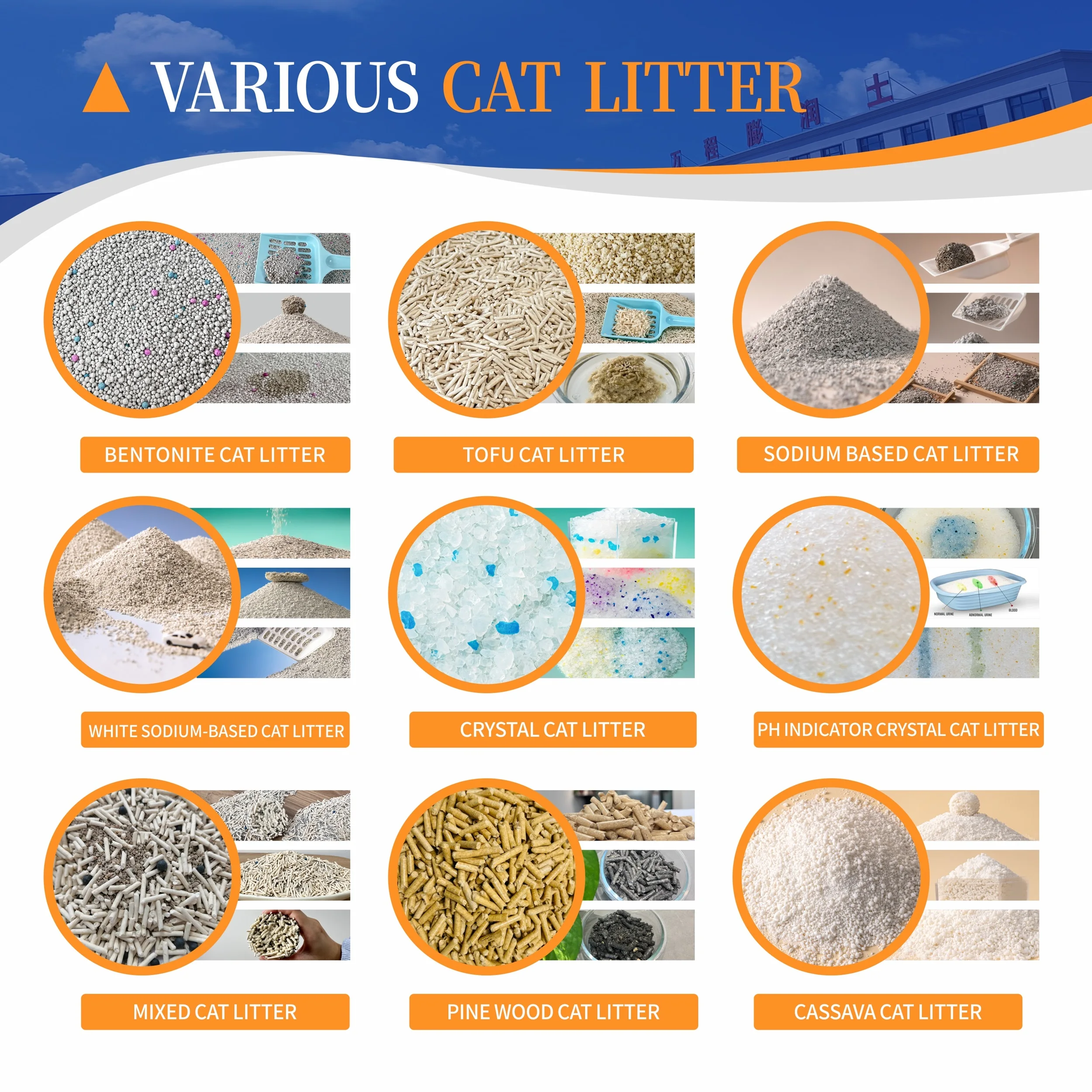 OEM Ever Easy to Clean up Natural Mineral Kitty Sand Super Clumping Stick Together Fast High Clumping Bentonite Cat Litter