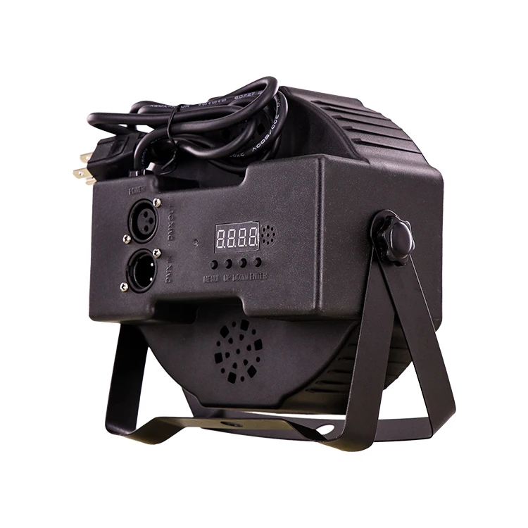 Hexagon LED Par Lights for DJ Stage Use - 36 RGB 1W LEDs, DMX