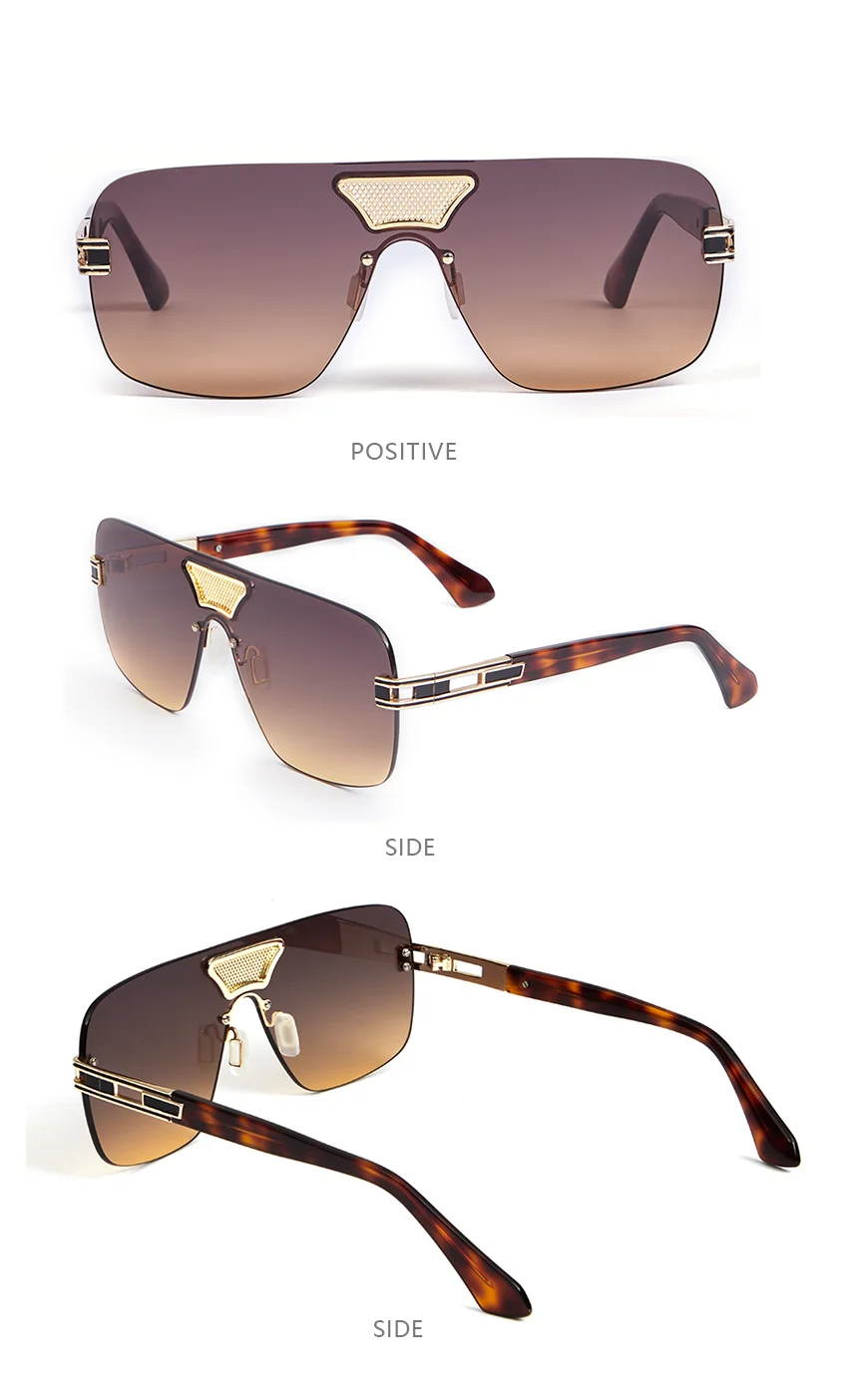 Newest Square Hot Fashion High Quality Sunglasses Mens Cheap Wholesale Sunglasses Factory Direct