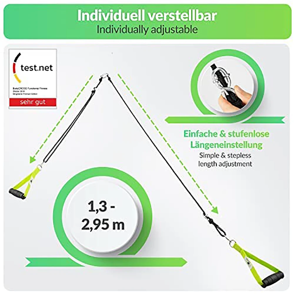 Customized logo Home Gym Fitness Equipment Trainer Kit P3 Pro Sling Trainer Basic Kit Suspension Straps