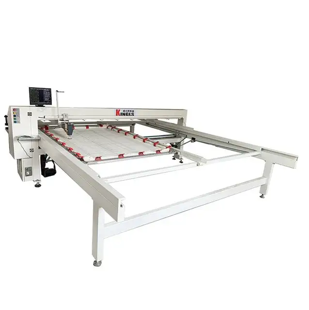 Long Arm Quilting Machine Single Needle Quit Machine Used For Blanket Quilt Sleeping Bag Home Textile Product Machinery