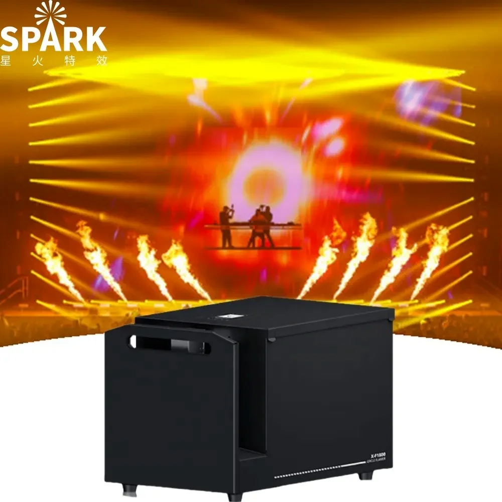 SP Fire Machine Spray 8-10 Meters Flame Thrower Fireworks Show for Stage Music Festival Events