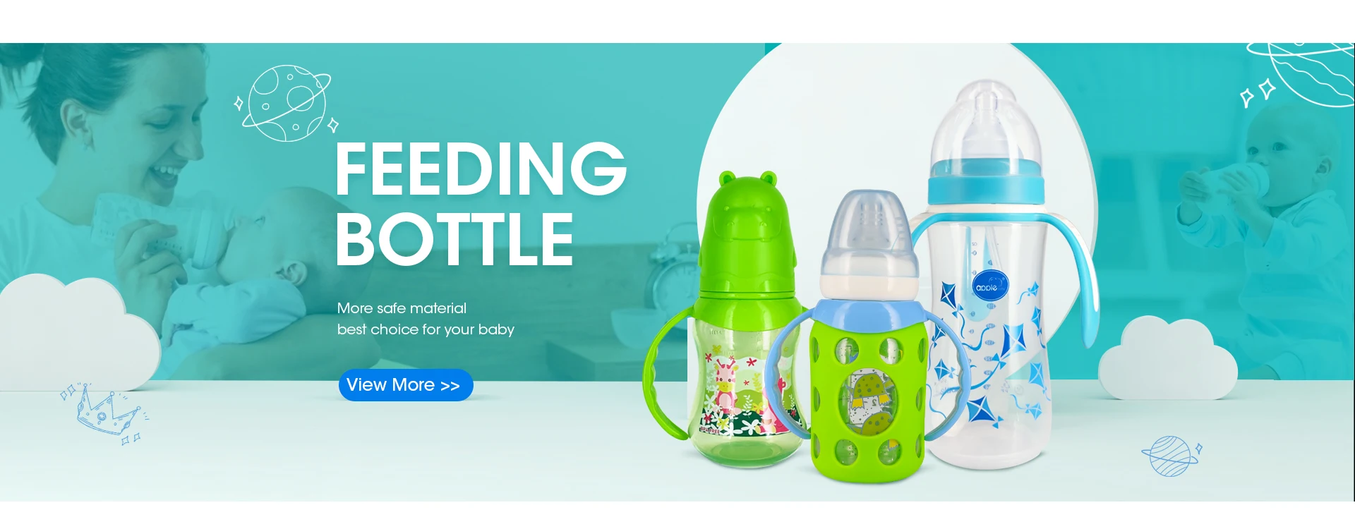 Guangzhou John's Baby Products Company Limited - feeding bottle, nipple