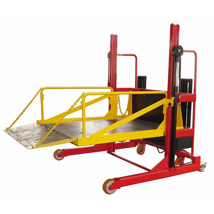 2000kg Movable Mobile Loading and Unload Lift Platform