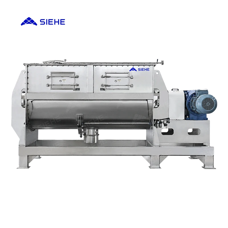SIEHE Dual Ribbon Mixer Ribbon Blender Dry Powder Mixing Stainless ...
