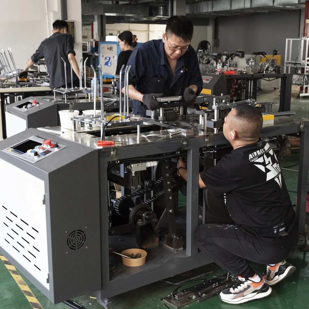 High Speed Fully Automatic Paper Cup Making Machine Disposable Cup Machine Fully Intelligent Paper Cup Machine 2 Year Warranty