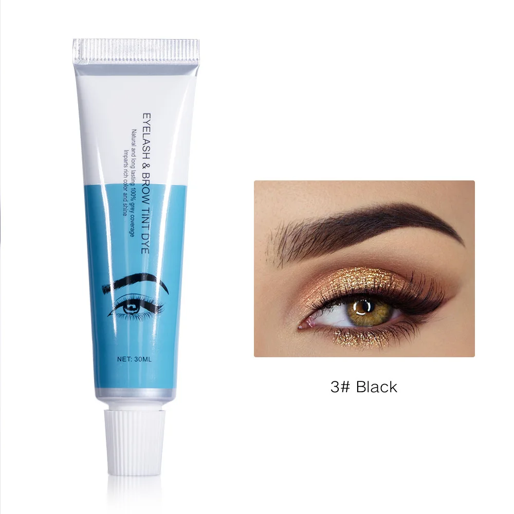 High Quality Eyebrow Dye Kit Dyed Eyebrows Brown Black Three