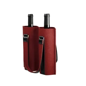 Custom Thickened Wine Protective Sleeve Tote Felt Red Wine Bag