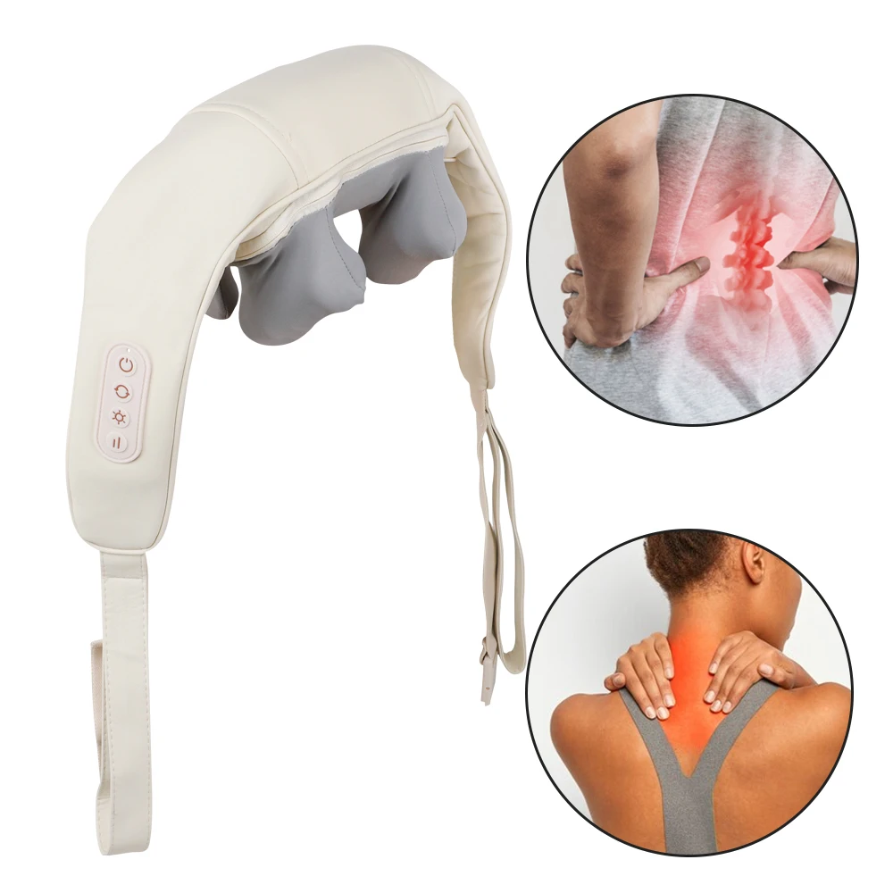 Heating Kneading Tapping Massager Neck Massager Healing Hands Neck Massage