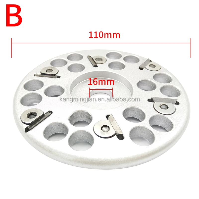 Livestock Cow Cattle Hoof Trimming Tools 4 Sharper Blades Trimmer Disc Plate 