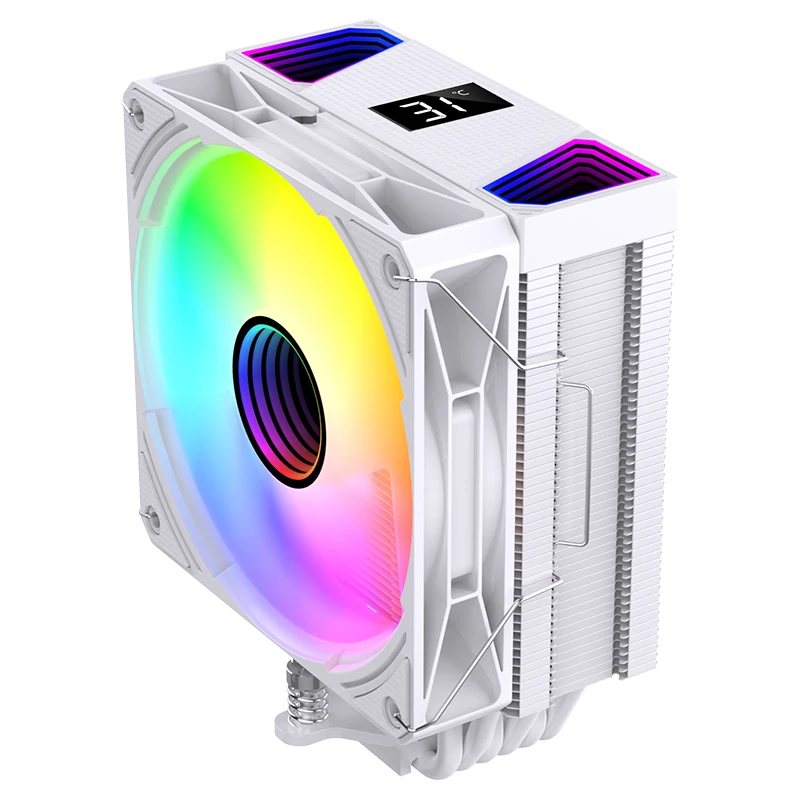 Lovingcool Gaming Computer CPU ARGB Air Cooler Cooling Fan Kit PC Processor Heatsink for Intel AMD LGA 115X 1700 2011 AM4 AM5