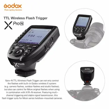 Godox Xpro-N 2.4G I-TTL HSS Wireless Flash Trigger Transmitter for Nikon DSLR detail image